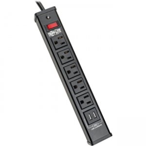 Tripp Lite TLM526USBB Protect It! 5-Outlet Surge Suppressor/Protector