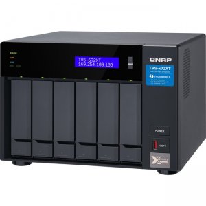 QNAP TVS-672XT-I3-8G-US SAN/NAS/DAS Storage System