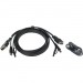 Iogear G2L703UTAA3 10 Ft. DVI, USB KVM Cable Kit with Audio (TAA)