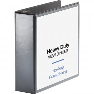 Business Source 19750 Heavy-duty View Binder BSN19750