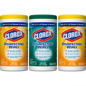 Clorox 30208BD Disinfecting Wipes 3-pack CLO30208BD