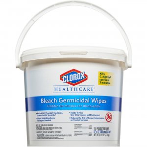 Clorox Healthcare 30358BD Bleach Germicidal Wipes CLO30358BD