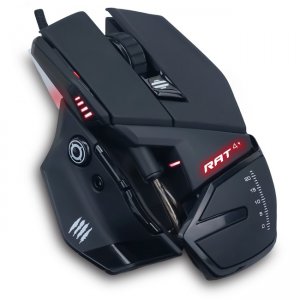Mad Catz MR03MCAMBL00 R.A.T 4+ Optical Gaming Mouse