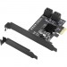 SIIG SC-SAEC11-S1 Dual Profile 4-Channel SATA 6G PCIe Host Card