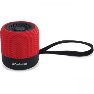 Verbatim 70230 Wireless Mini Bluetooth Speaker - Red