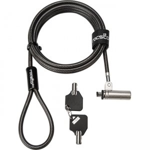 Rocstor Y10C243-B1 Rocbolt Slim Security Cable with Key Lock