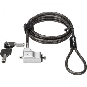 Rocstor Y10C244-B1 Rocbolt Security Cable With Key Lock