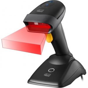 Adesso NUSCAN 2500TB Spill Resistant Antimicrobial 2D Barcode Scanner