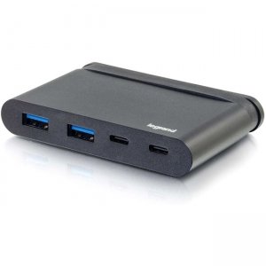C2G 26915 USB C to HDMI Adapter with USB A and Power Delivery