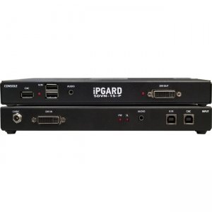 iPGARD SDVN-1S-P Secure 1-Port, Single-Head DVI KVM Switch with Dedicated CAC Port & 4K Support