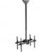 StarTech.com FPCEILBTB Ceiling TV Mount for Back-to-Back Displays - 3.5' to 5' Pole