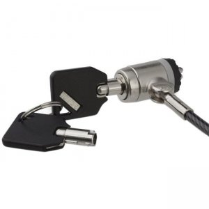 StarTech.com LTLOCKKEY Keyed Cable Lock for Laptops - Push-to-Lock Button