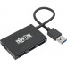 Tripp Lite U360-004-4A-AL USB 3.0 SuperSpeed Slim Hub, 5 Gbps - 4 USB-A Ports, Portable, Aluminum