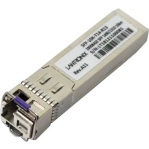 Lantronix SFP-10K-T14-R13 SFP Fiber Transceiver BiDi 10km 1000BASE-BX 1490nm-TX/1310nm-RX SM