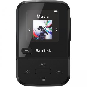 SanDisk SDMX30-032G-G46K Clip Sport Go 32GB Flash MP3 Player