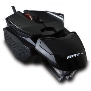 Mad Catz MR01MCAMBL00 The Authentic R.A.T. 1+ Optical Gaming Mouse