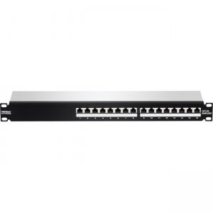 TRENDnet TC-P16C6AS 16-Port Cat6A Shielded 1U Patch Panel