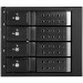 iStarUSA BPN-DE340MS-BLACK Trayless 3x 5.25" to 4x 3.5" 12Gb/s HDD SSD SFF-8643 Hot-swap