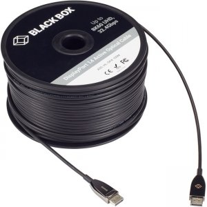 Black Box AOC-HL-DP4-100M DisplayPort 1.4 Active Optical Cable