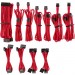 Corsair CP-8920223 Premium Individually Sleeved PSU Cables Pro Kit Type 4 Gen 4 - Red
