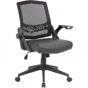 Boss B6223-BK Mesh Flip Arm Task Chair