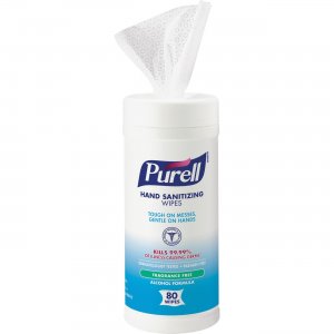 PURELL® 903012CT Alcohol Formula Hand Sanitizing Wipes GOJ903012CT