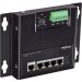 TRENDnet TI-PG50F 5-Port Industrial Gigabit PoE+ Wall-Mounted Front Access Switch