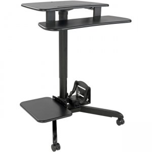 Tripp Lite WWSSRDSTC Rolling Desk TV/Monitor Cart - Height Adjustable