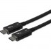 StarTech.com TBLT34MM80CM 0.8 m (2.7 ft.) Thunderbolt 3 to Thunderbolt 3 Cable