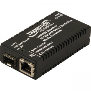 Transition Networks M/GE-PSW-SFP-01-UTX-NA M/GE-xSW-SFP-01-xx-UxX Transceiver/Media Converter