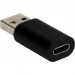 QVS CC2231FMA USB 3.1 Male to USB-C Female 5Gbps Compact Conversion Adaptor