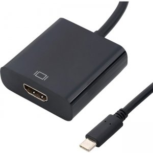 4XEM 4XUSBCHDMIAB USB-C to HDMI Adapter-Black 10 inch
