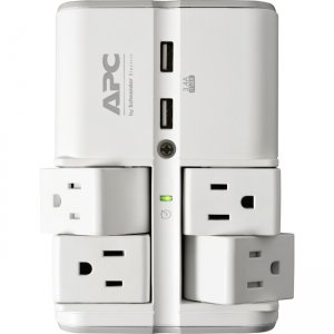 APC by Schneider Electric PE4WRU3 SurgeArrest Essential 4-Outlet Surge Suppressor/Protector