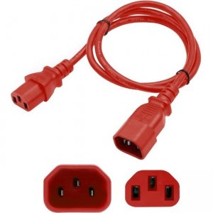 AddOn ADD-C132C1414AWG8FT Power Extension Cord