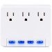 CyberPower P3WU Professional 3-Outlet Surge Suppressor/Protector