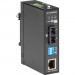 Black Box LMC282A LMC280 Series Fast Ethernet Industrial Media Converter - Single-Mode SC