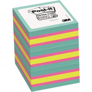 Post-it 2027SSAFG3PK Super Sticky Notes Cubes MMM2027SSAFG3PK