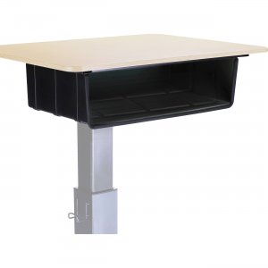 Lorell 00077 Sit-to-Stand School Desk Large Book Box LLR00077