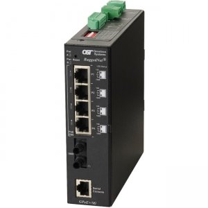 Omnitron Systems 9540-0-14-2Z RuggedNet GPoE+/Mi Ethernet Switch