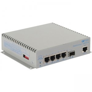 Omnitron Systems 3119-0-14-1W OmniConverter GHPoE/M Ethernet Switch