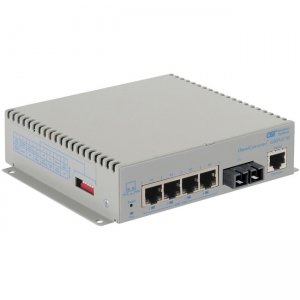 Omnitron Systems 3102-0-14-9Z OmniConverter GHPoE/M Ethernet Switch