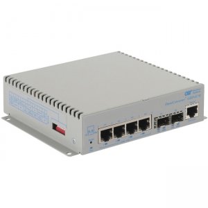 Omnitron Systems 3119-0-24-9W OmniConverter GHPoE/M Ethernet Switch