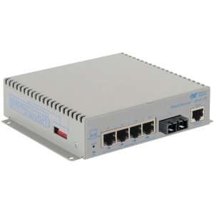 Omnitron Systems 9522-0-14-1 Managed 10/100/1000 PoE and PoE+ Ethernet Fiber Switch
