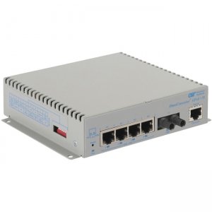 Omnitron Systems 9520-0-14-9Z Managed 10/100/1000 PoE and PoE+ Ethernet Fiber Switch