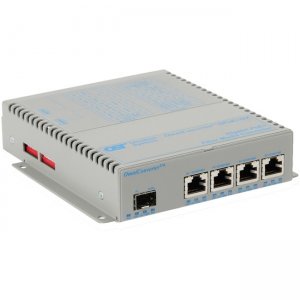 Omnitron Systems 9459-0-14-9W OmniConverter GPoE+/Sx Ethernet Switch