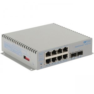 Omnitron Systems 9459-0-28-1 OmniConverter GPoE+/Sx Ethernet Switch