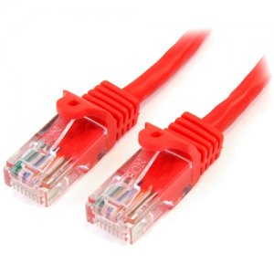 StarTech.com 45PATCH30RD 30 ft Red Snagless Cat 5e UTP Patch Cable