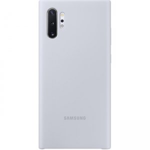 Samsung EF-PN975TSEGUS Galaxy Note10+ Silicone Cover, Silver
