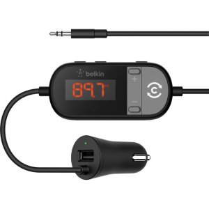 Belkin F8Z880TT TuneCast In-Car 3.5mm to FM Transmitter