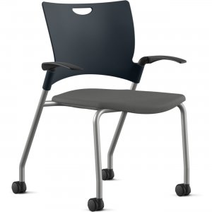 9 to 5 Seating 1315A12SFDO Bella Fabric Seat Mobile Stack Chair NTF1315A12SFDO